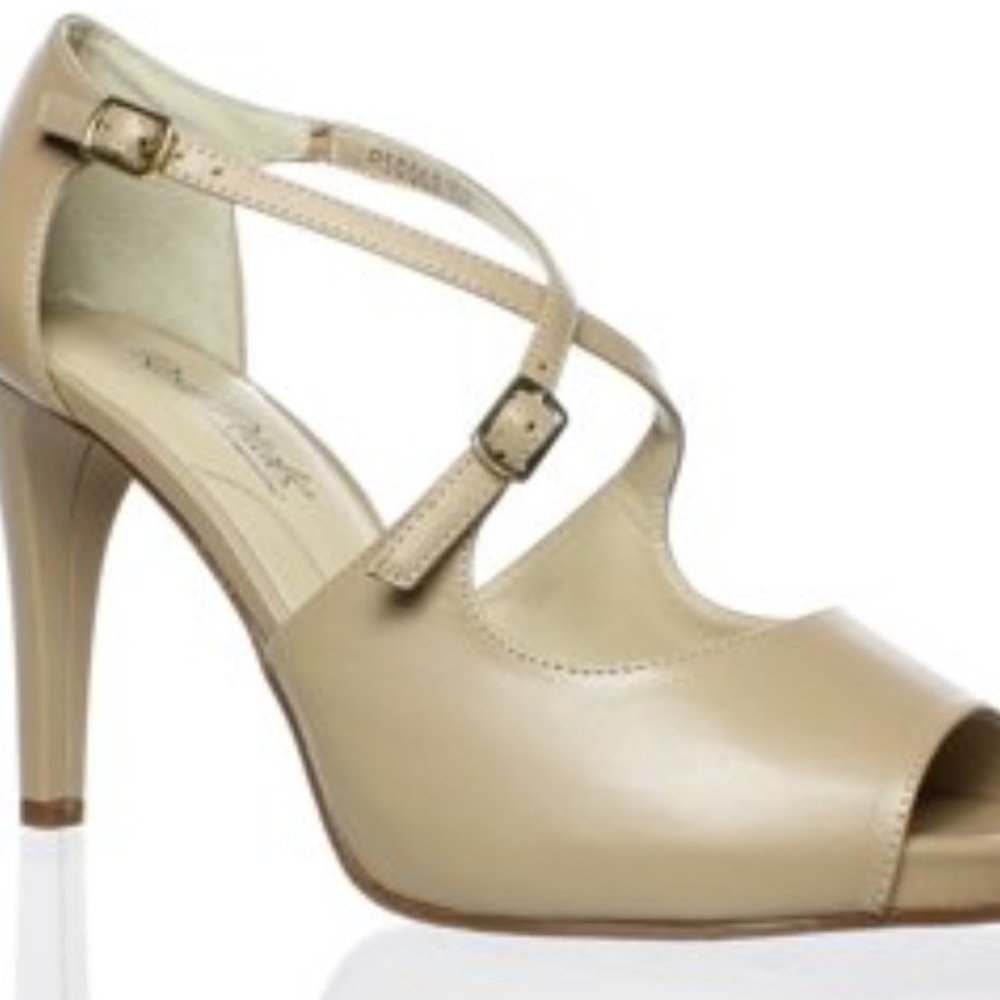 Nude Heels Rose Petals by Walking Cradles